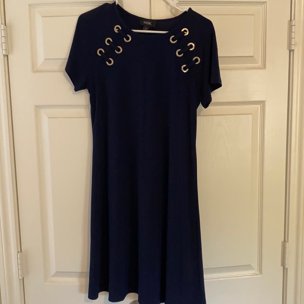 MSK Navy Dress
